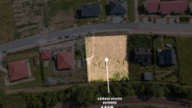 Prodej stavebního pozemku 1 419 m², Vendolí