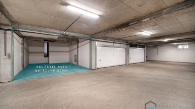 Prodej podkrovního bytu 4+kk a dvě garážová stání v Olomouci