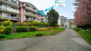Prodej podkrovního bytu 4+kk a dvě garážová stání v Olomouci